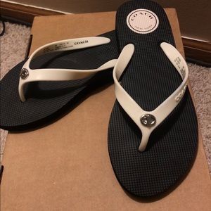 Rubber flip flops